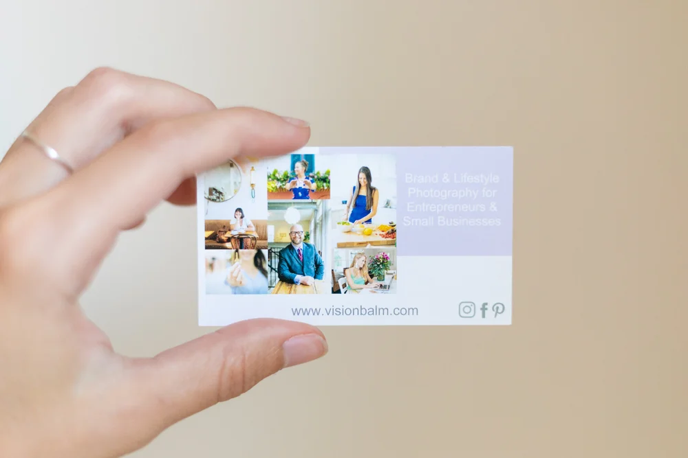 Vision Balm Should You Put Your Photo On Your Business Card