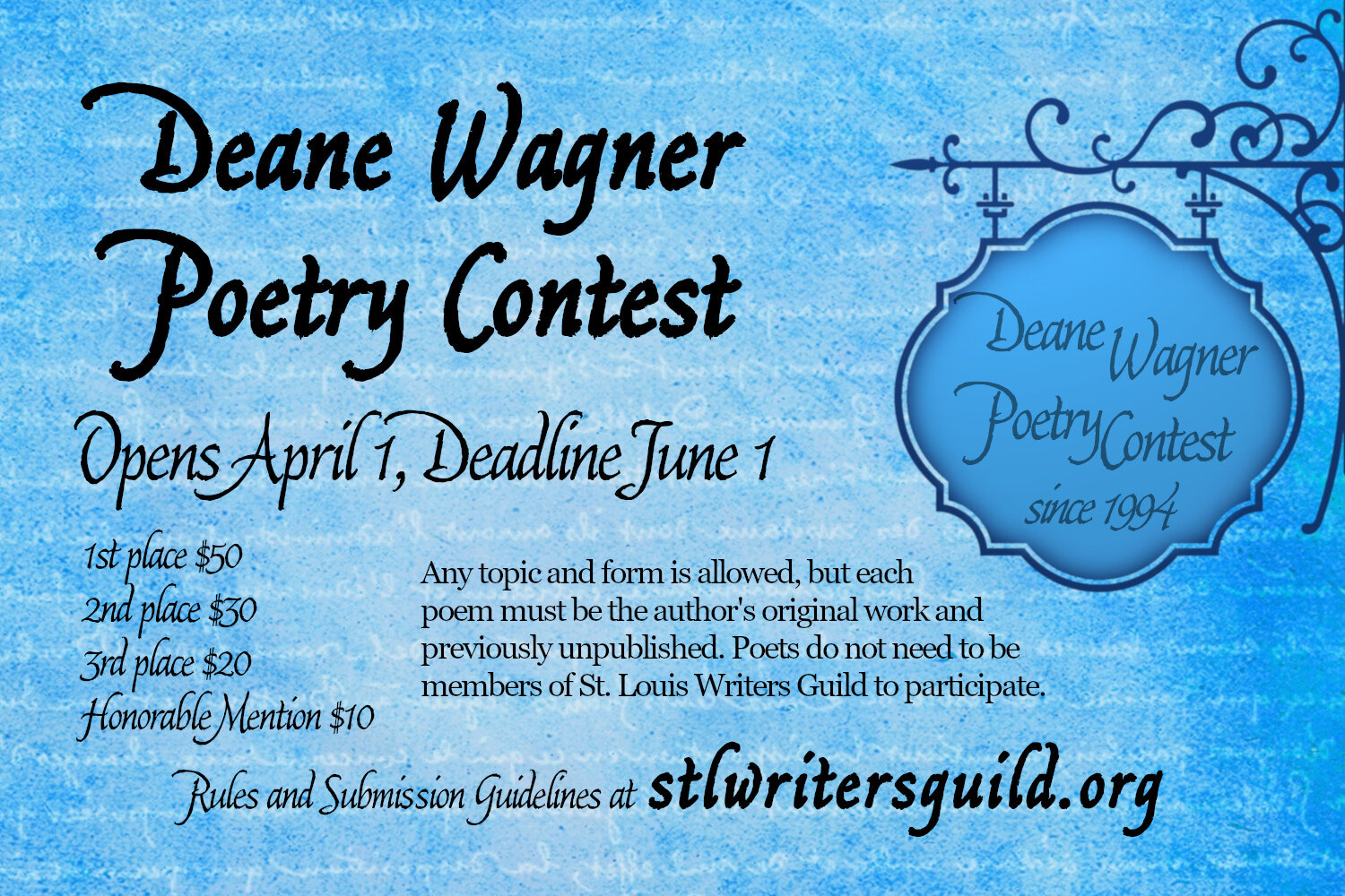 Deane Wagner Poetry Contest Ad.jpg