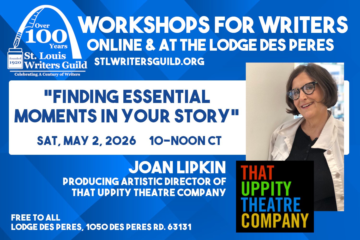 Workshops for Writers - May 2: Finding Essential Moments in Your Story
