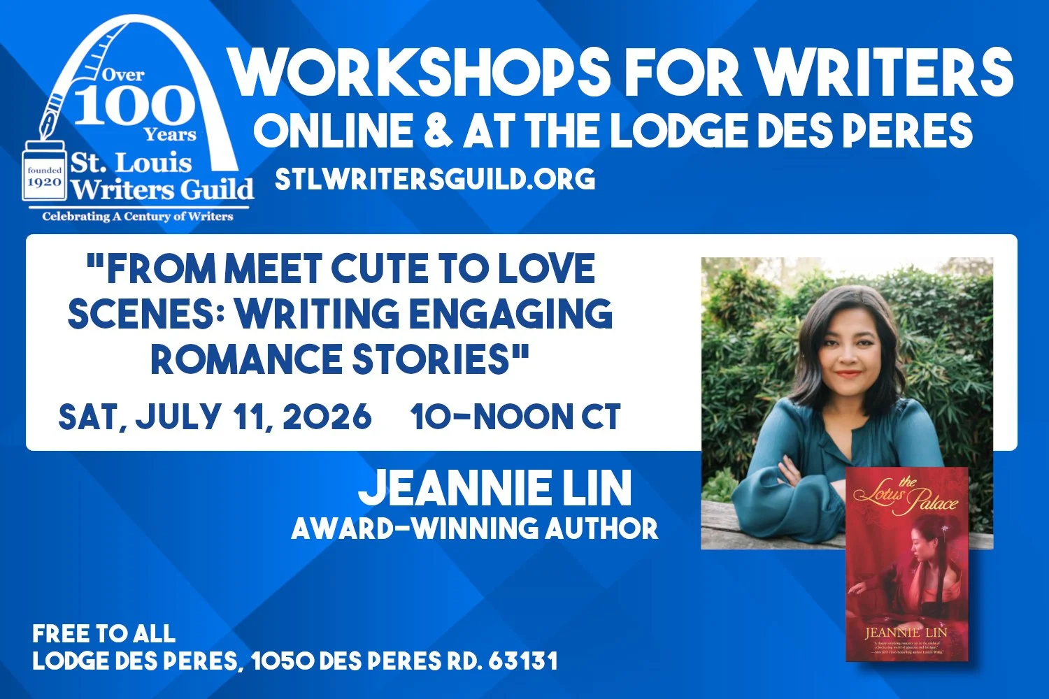 Workshops for Writers - July 11: Writing Engaging Romance Stories