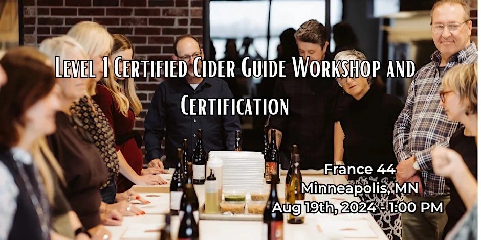 Certified Cider Guide Workshop &amp; Certification at France 44