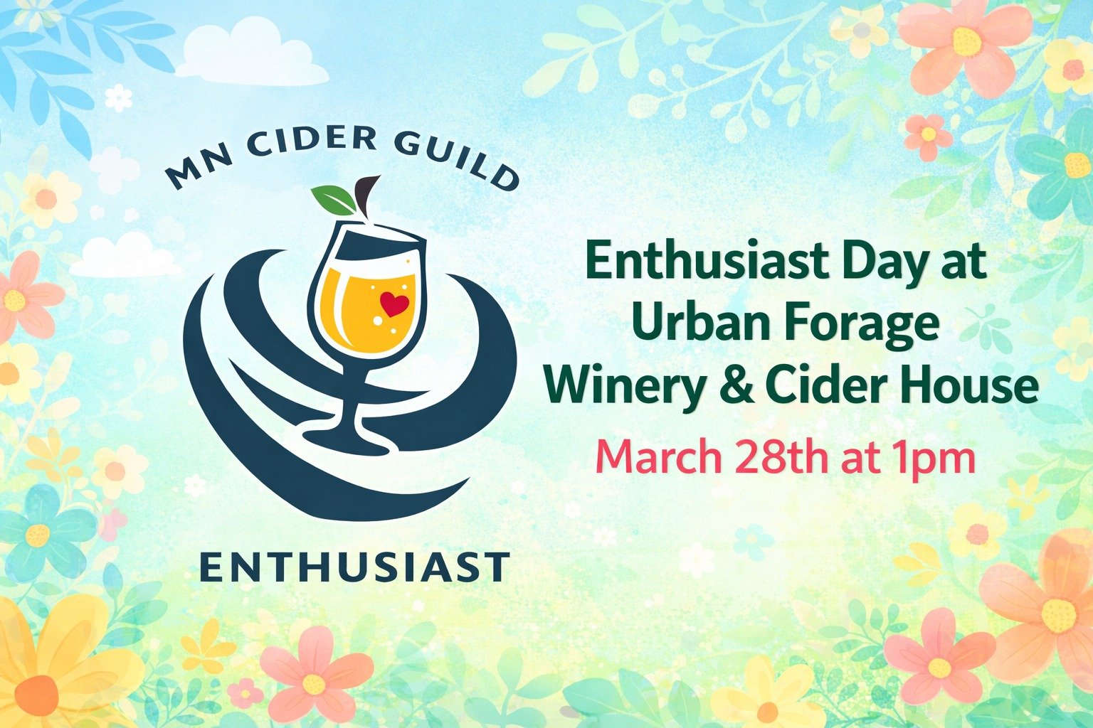 Enthusiast Day at Urban Forage Winery &amp; Cider House!