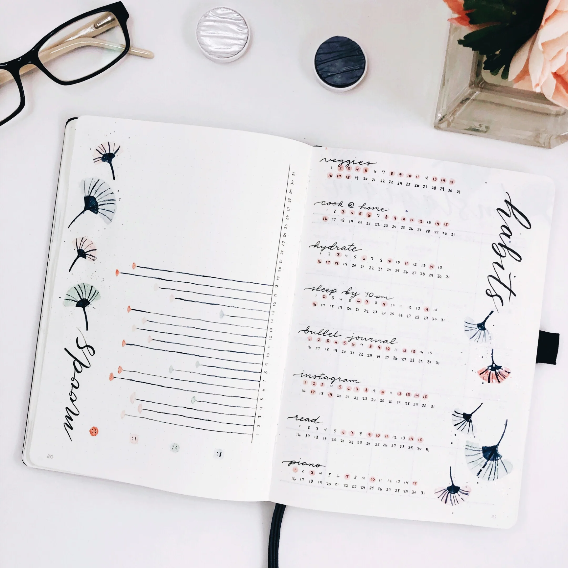 January Habits and Moods