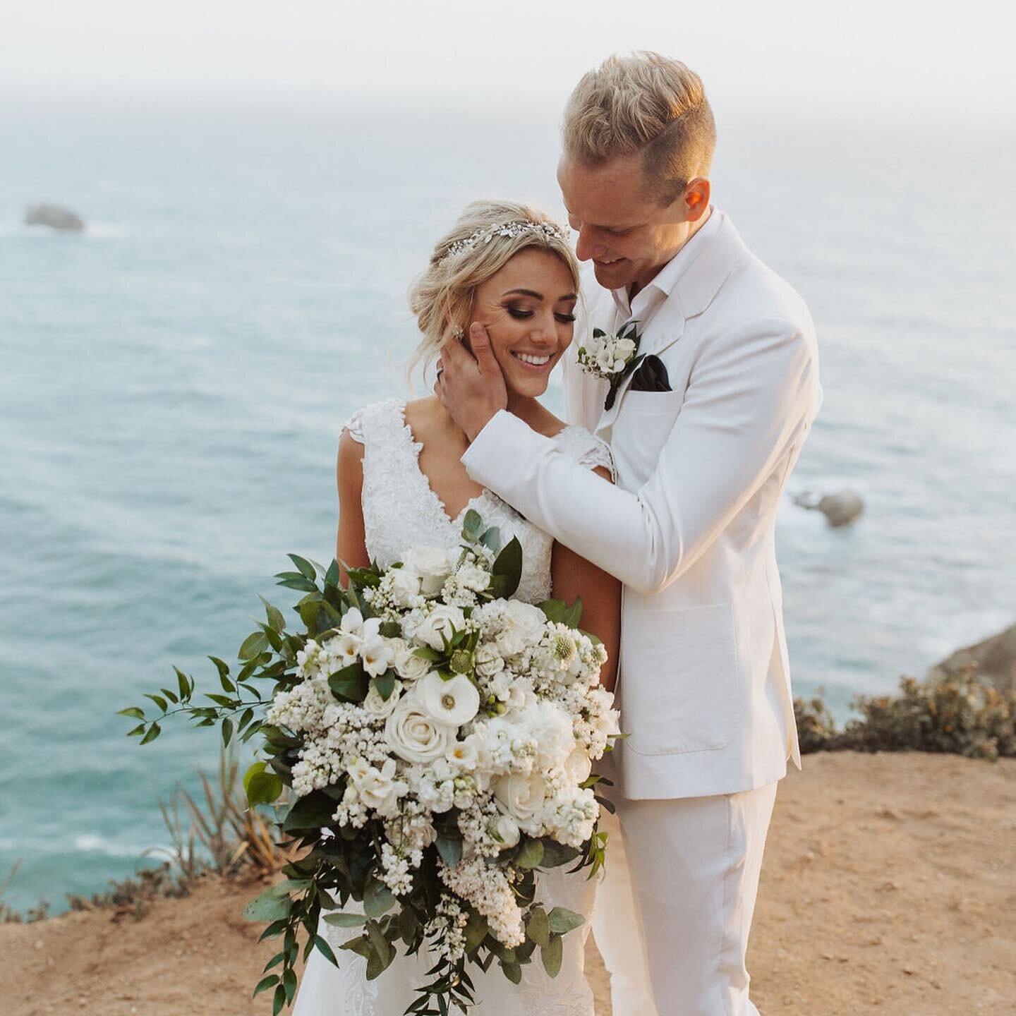 Only seems right that my 200th post should be completely one the most STUNNING Bridals sessions ever!  I loved everything about this bouquet!! These two are perfect for each other and I can&rsquo;t wait to work some incredible floral magic for them t