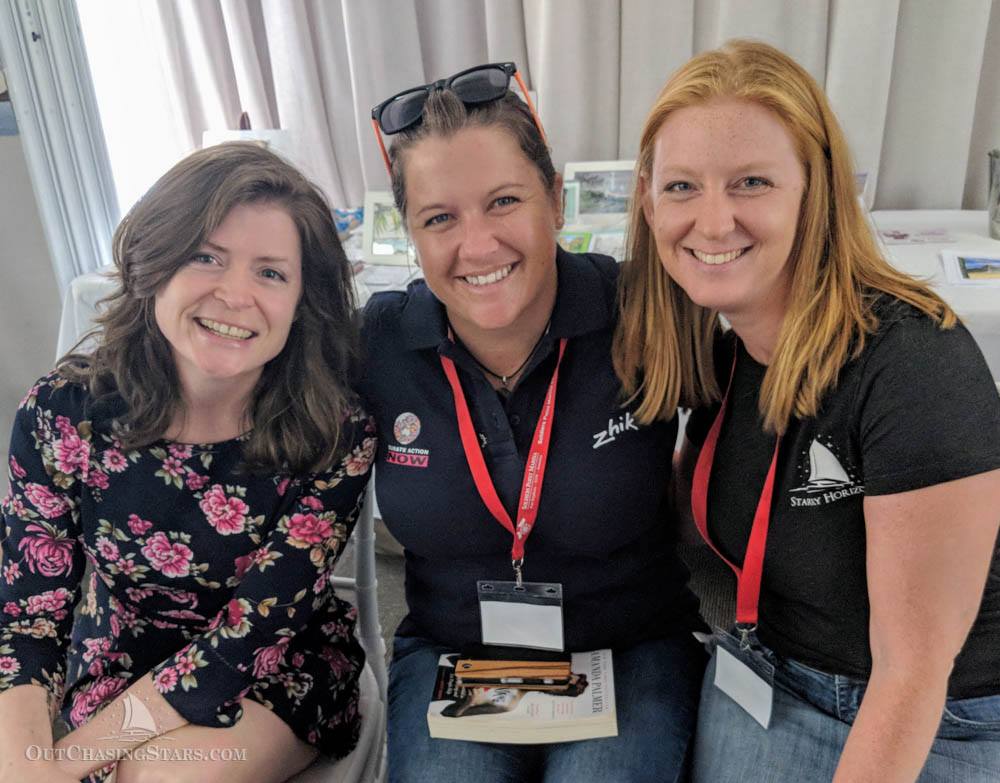 Charlotte Kaufman, Lisa Blair, and Amy Alton. Photo credit: Amy Alton.