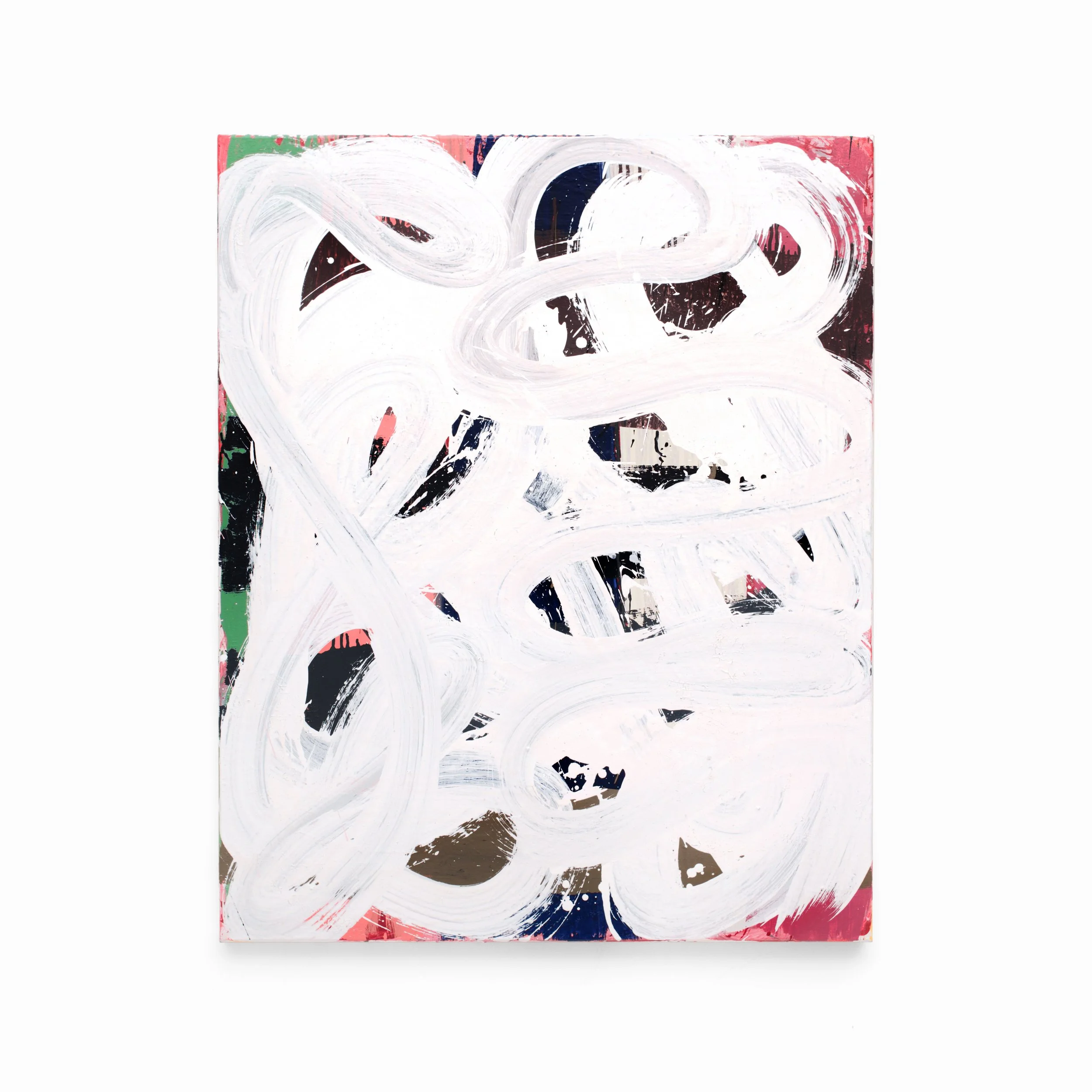  Zara June Williams, 2026,  Brain rot or Matrescence? , Acrylic on canvas, 105 × 85 cm 