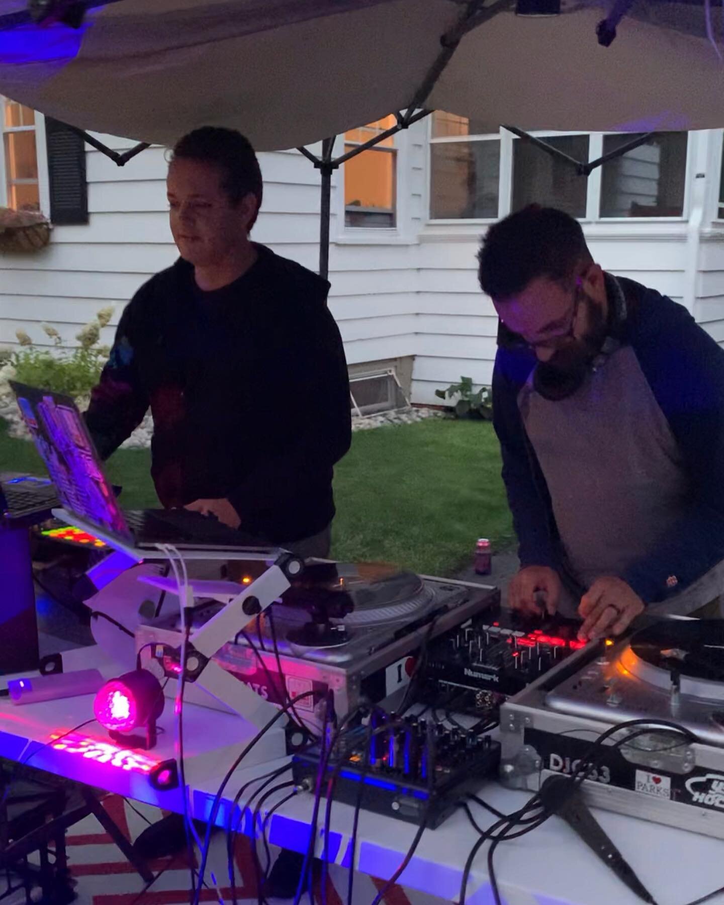 DJ Dads holding down the Grace Ave block party. Super fun to get behind the decks for kids and adults. Love the on-the-fly mixes @dstur001 and I put together. 📷
.
.
.
#djdad #dadlife #dads #dj #djlifestyle #music #plattsburghny #plattsburgh #graceav