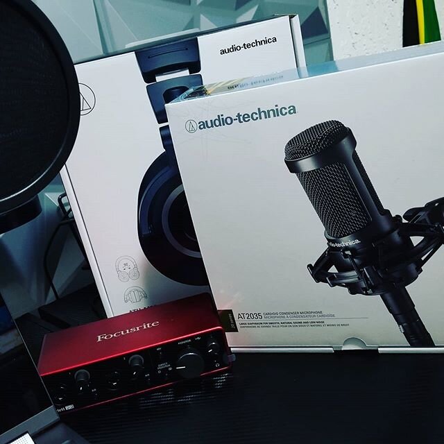 Ready fi dem!
.
.
.
@audiotechnicausa @wearefocusrite @lenovous @tonor_direct

#homestudio #recordingstudio #Jamaicanflag #reggaemusic #dancehall #tracking #vocals #production #newmusic #readyfidem #jamaican #yardie #ska #pop #hiphop #soul #audiotech
