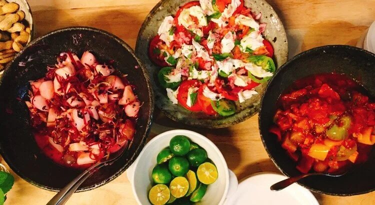 料理人が造るごはんを 食 す会を開催 Graphium メッセージとコミュニティのプロジェクト