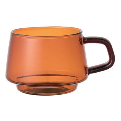 Tasse sepia en verre Kinto