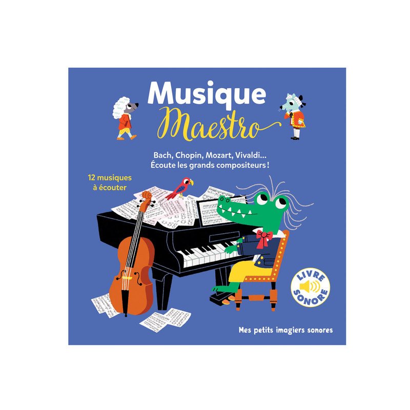 livre sonore musique maestro