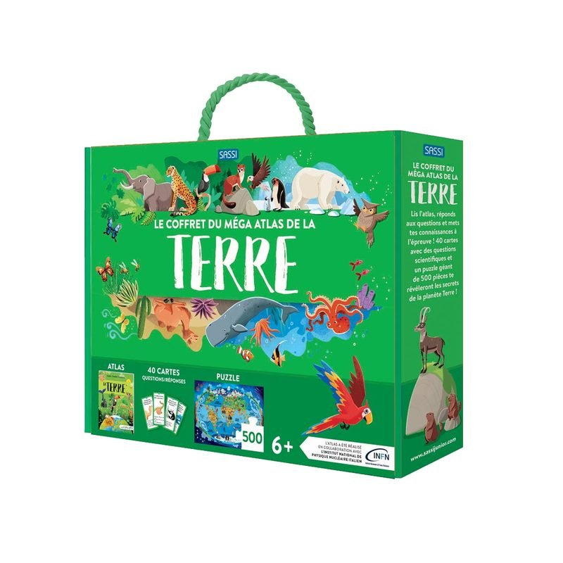 le coffret mega atlas de la terre