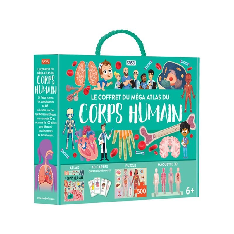 coffret mega atlas corps humain