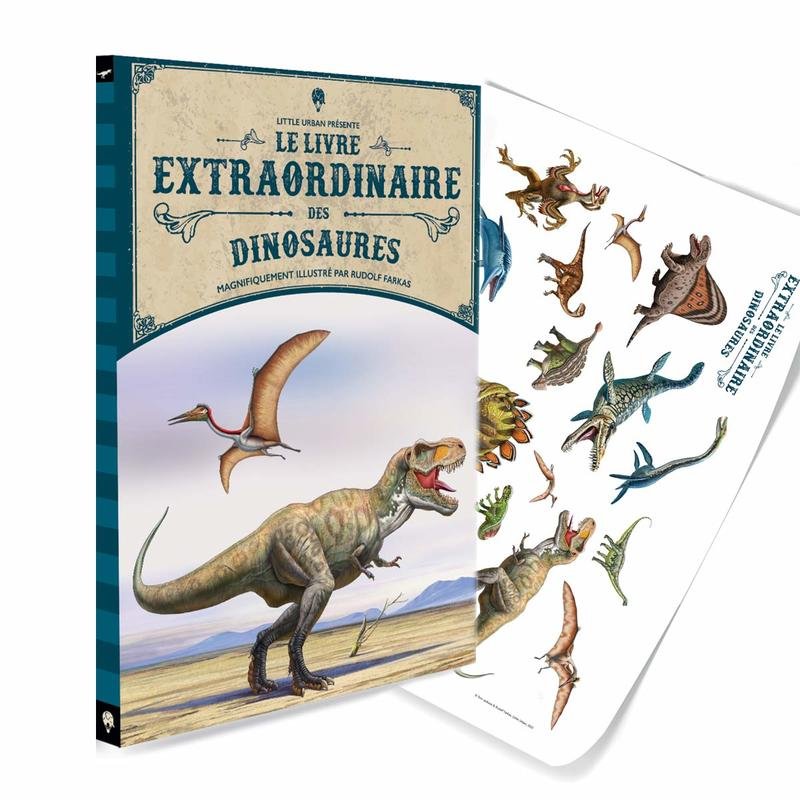 le livre extraordinaire des dinosaures