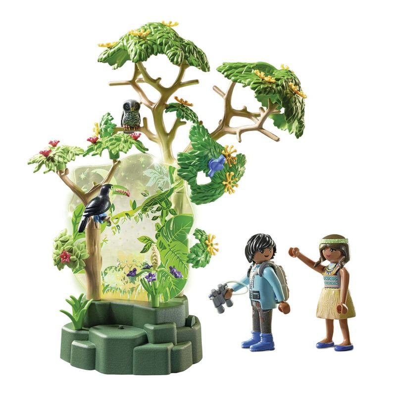 playmobil forêt tropicale