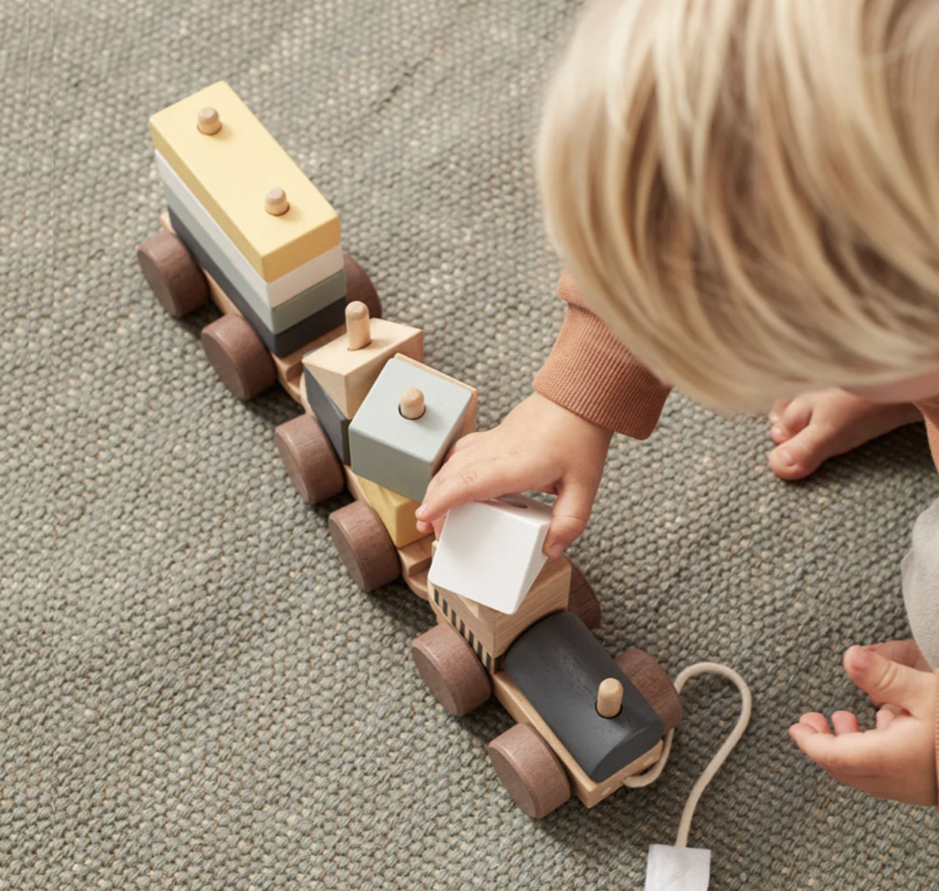 Petit train en bois