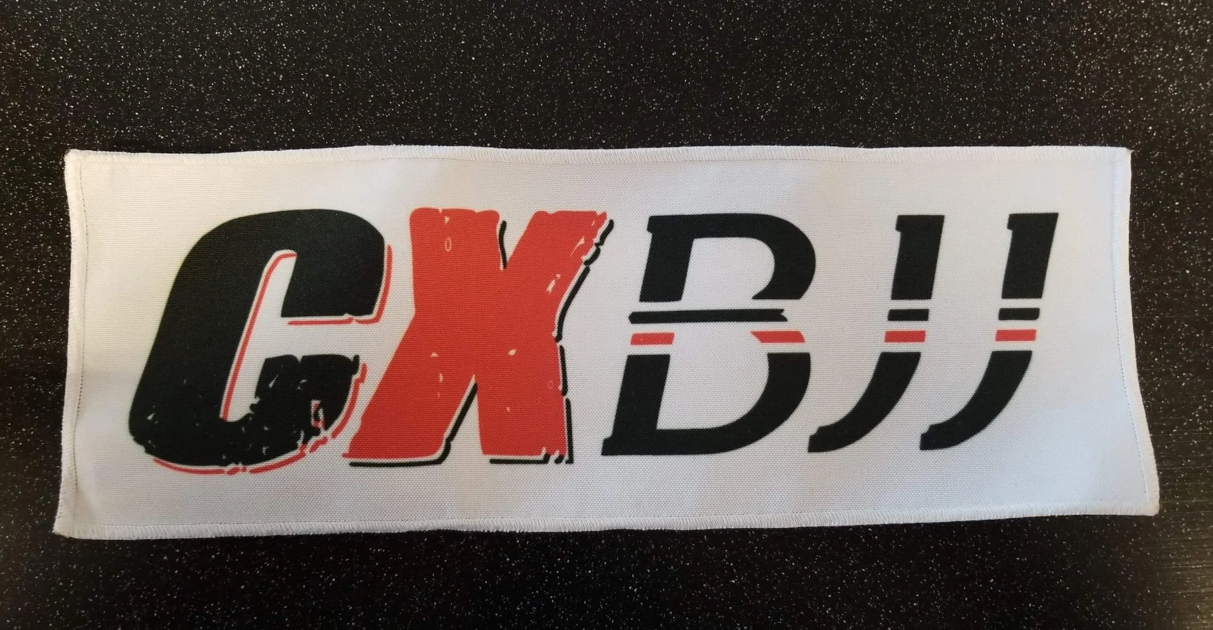 CXBJJ. GI Front Patch. 4" x 11"