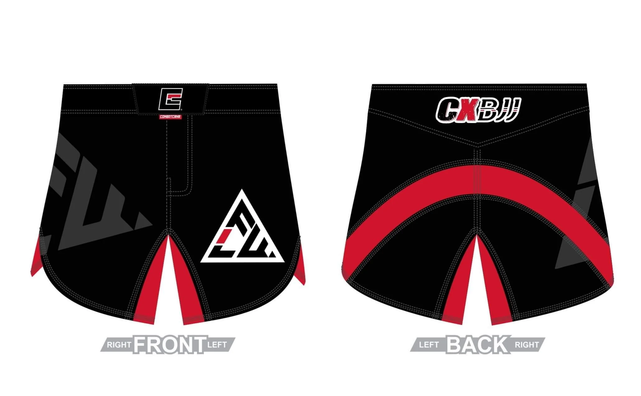 CXBJJ Supreme Hybrid MMA Shorts - Pre-Order Item