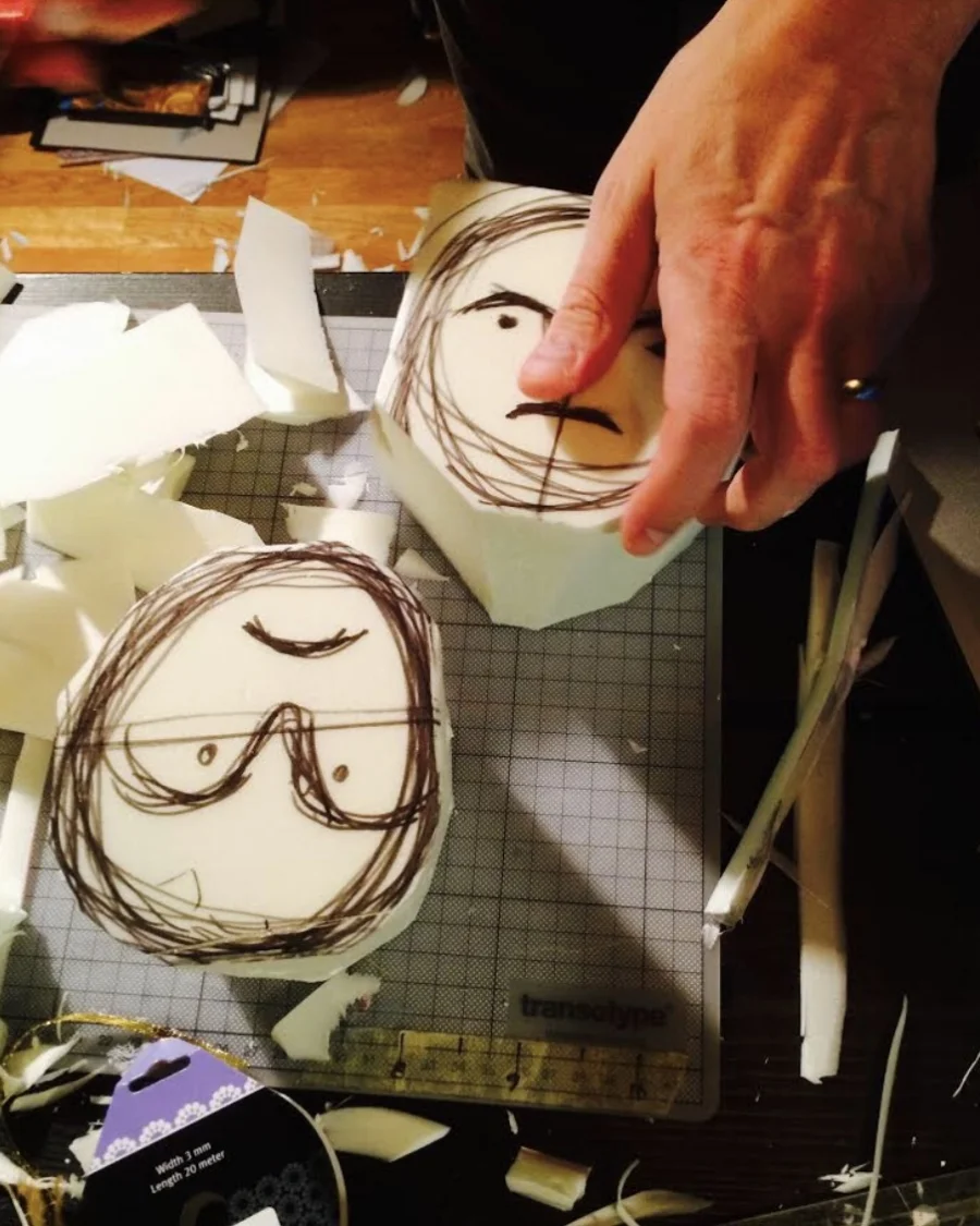 Making puppets