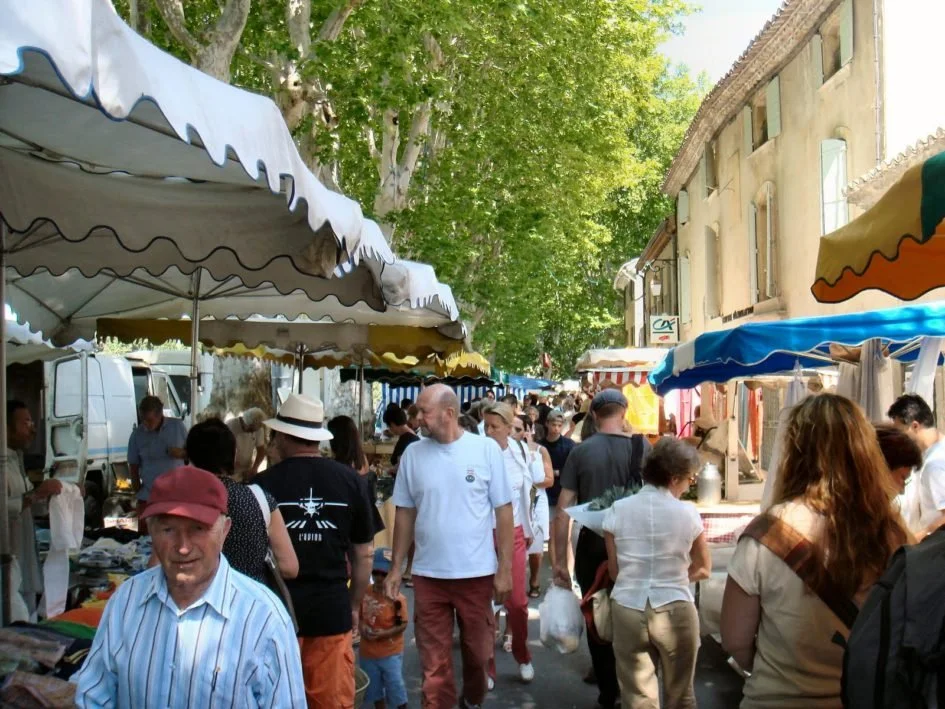 Lourmarin Market (Friday morning)