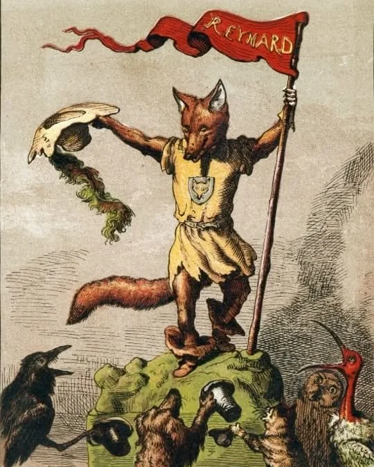 The trickster Reynard the Fox, drawn by Ernest Henri Griset, from a children's book published in 1869.

The Memphis Chronicles - Coming soon to Steam! 
👁 Wishlist now, link in bio 👁 

#indiedev #pcgaming #gamingcommunity #gamerLife #CharacterDesign