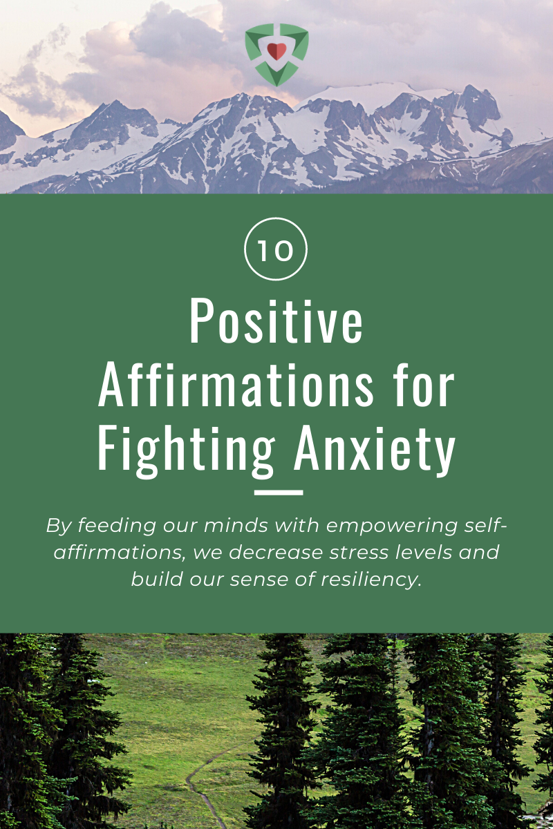 self affirmations for anxiety
