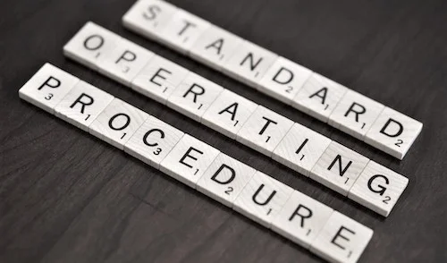 As trainers, it behooves us to have standard operating procedures when coaching our clients.