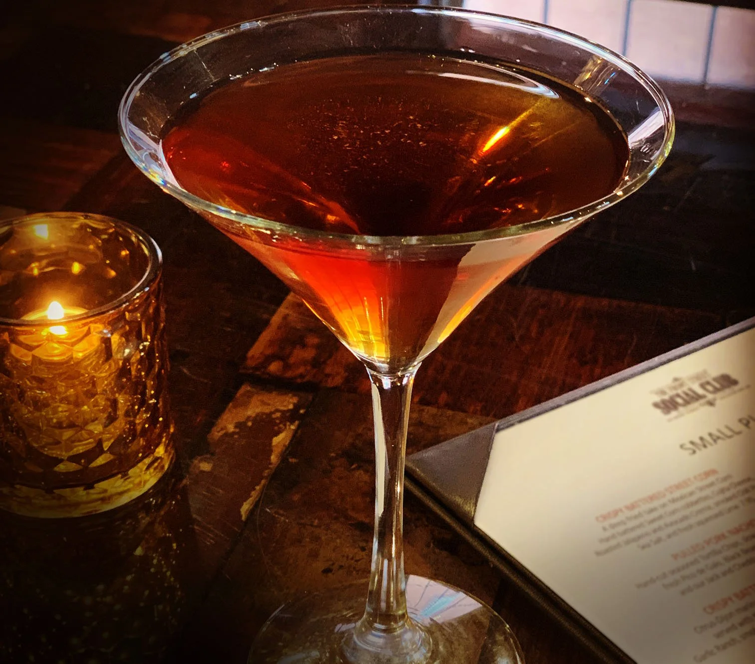 Classic Manhattan Cocktail