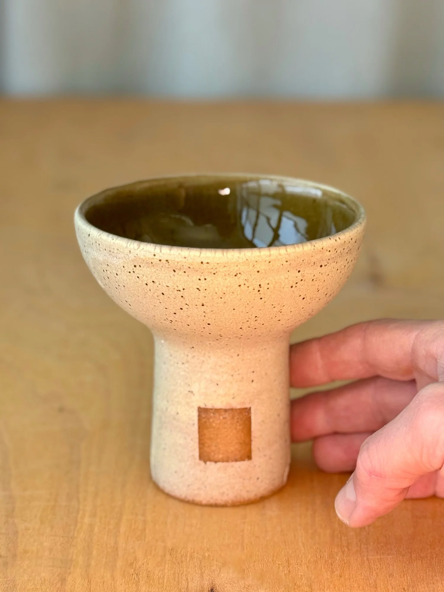 Vase - Speckled Cream - Small