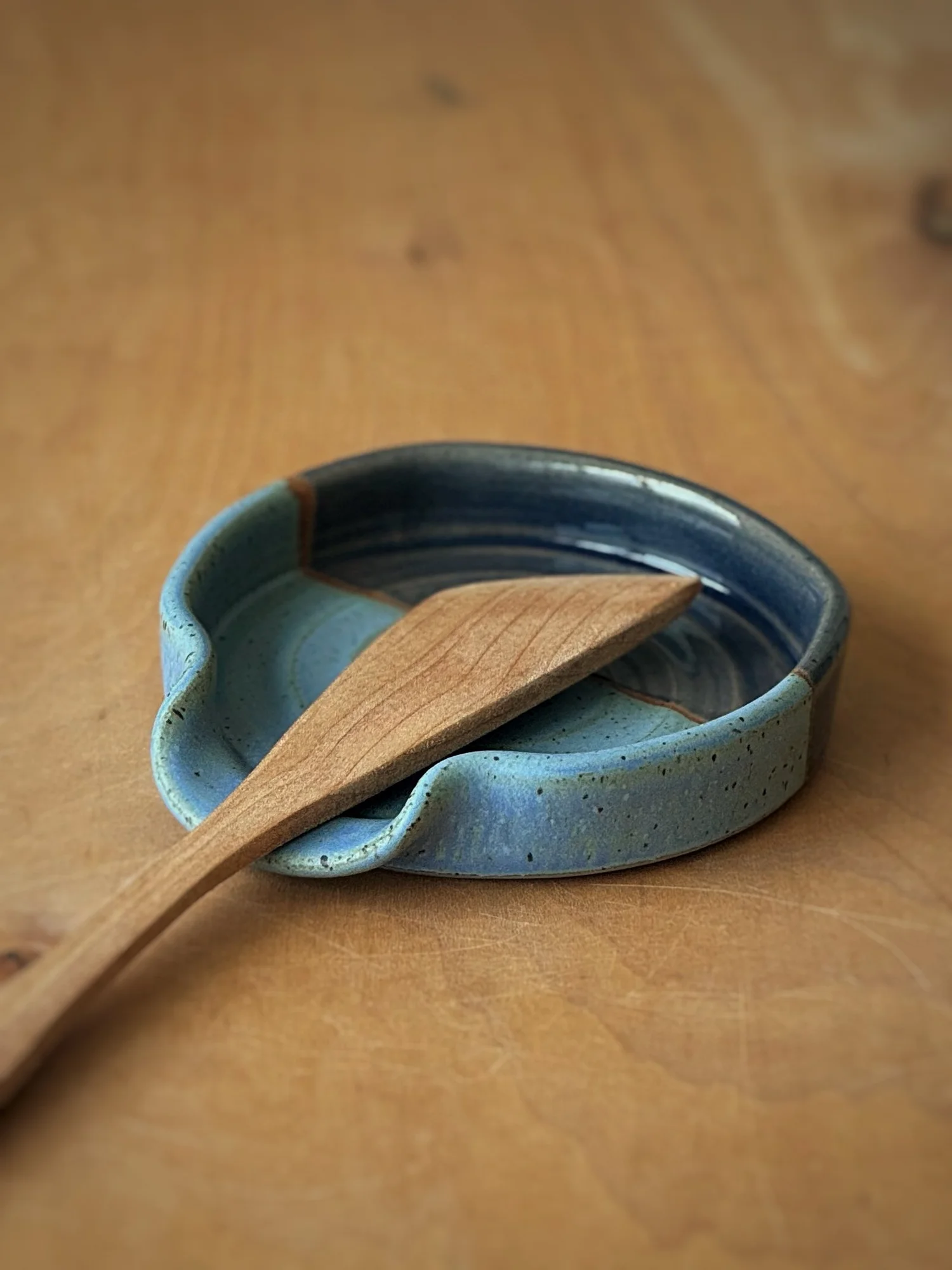 Spoon Rest - Mono Blue
