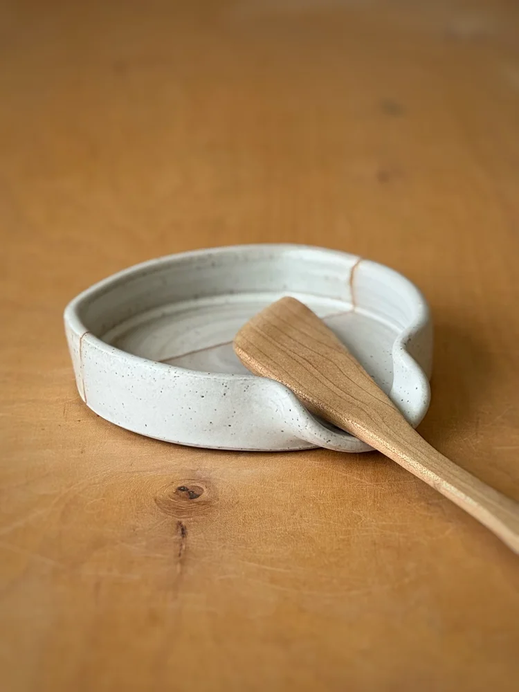 Spoon Rest - Mono White