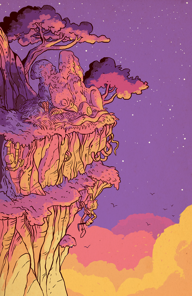 Egg Thieves At Sunset