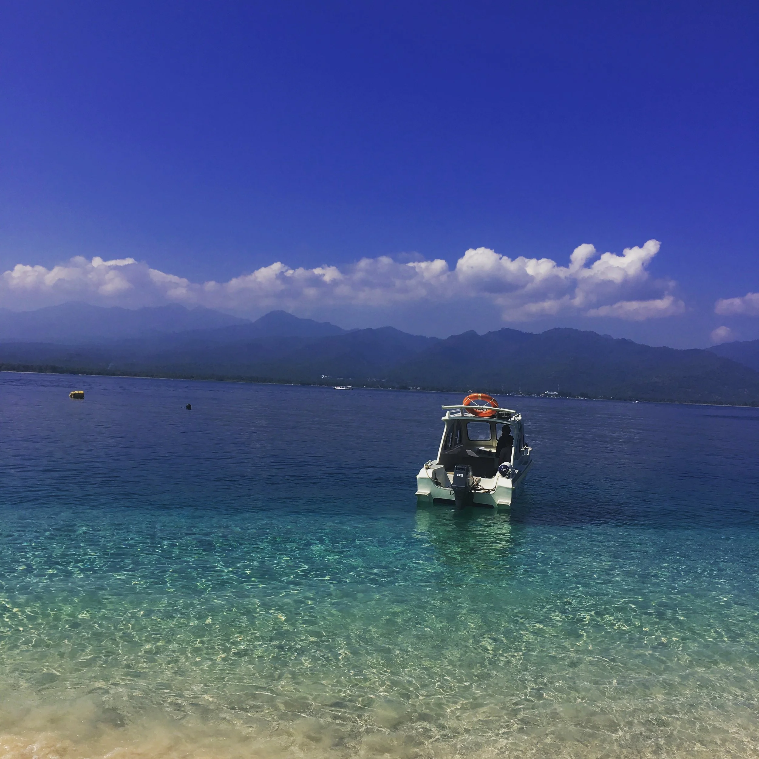   The beach we landed on. Not bad.  