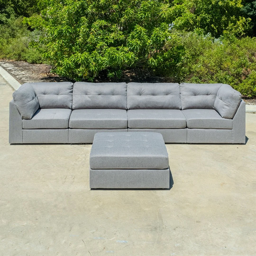 Haywood Configurable Modular Mid Grey — PERTH FURNITURE WAREHOUSE