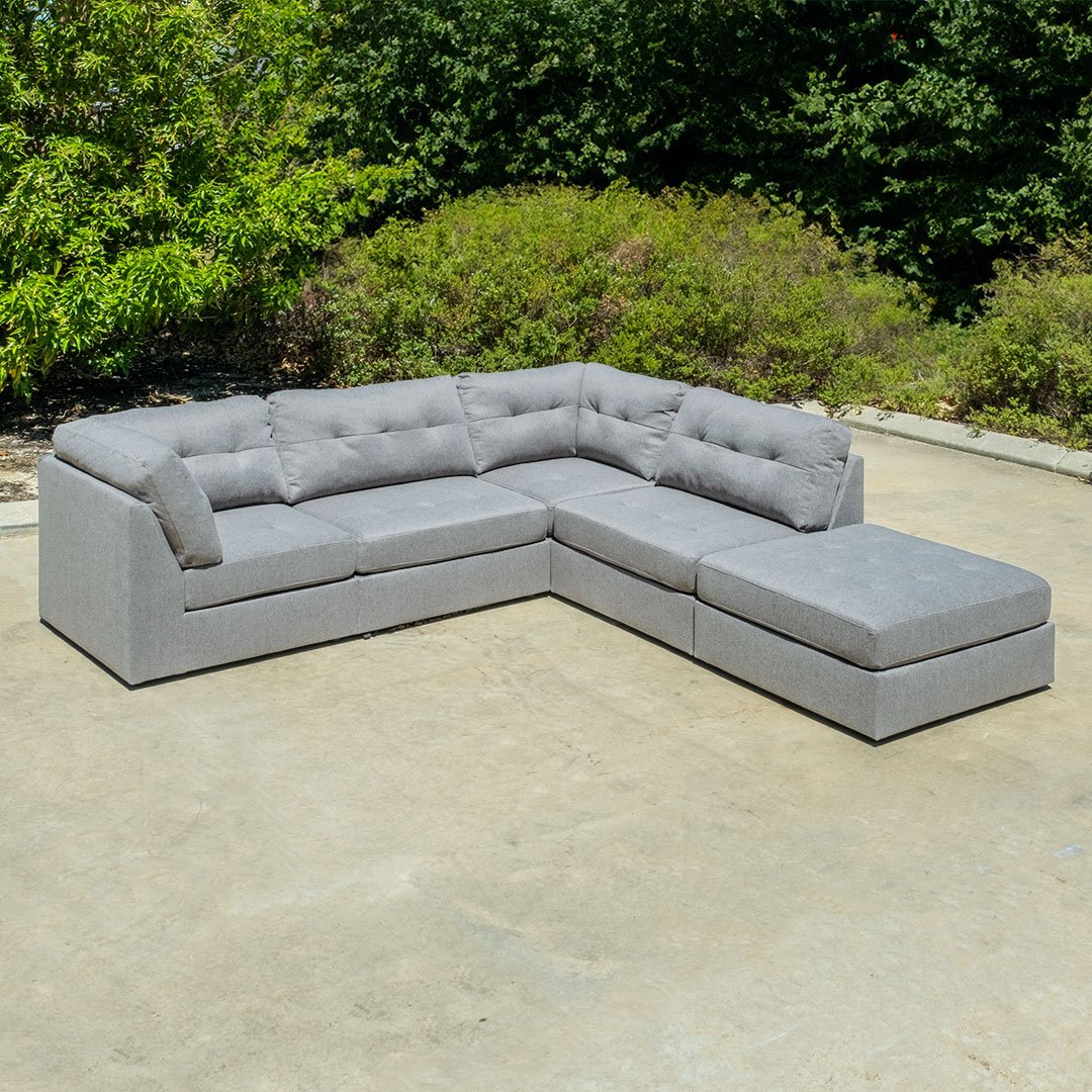 Haywood Configurable Modular Mid Grey — PERTH FURNITURE WAREHOUSE