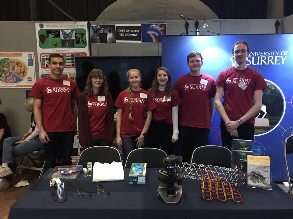 The physics outreach team at Innovate Guildford Festival