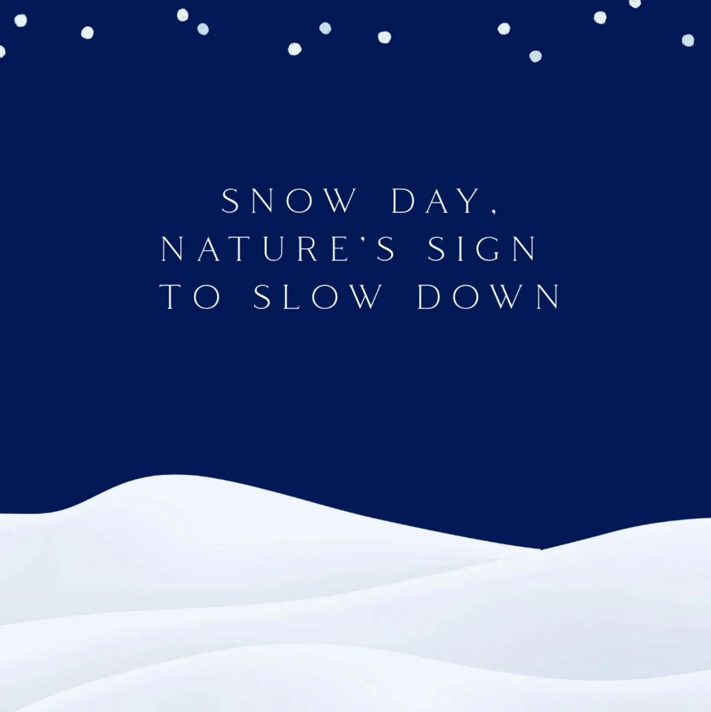 Oh it has been a busy busy few weeks at Simplify with Sheeba helping clients get their homes holiday-ready. This quiet day is a reminder to slow down, recharge and repeat ;)

Enjoy your day 🌨️