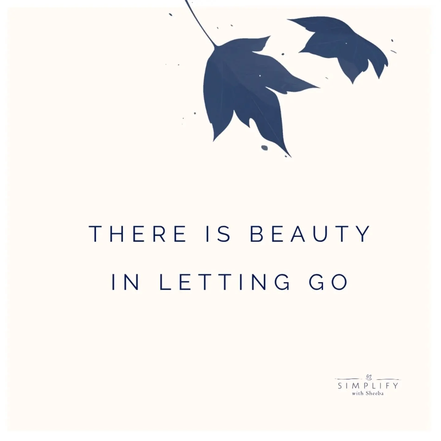 Just as the trees release their leaves, sometimes we need to let go of things that no longer serve us. 🍂🪾
