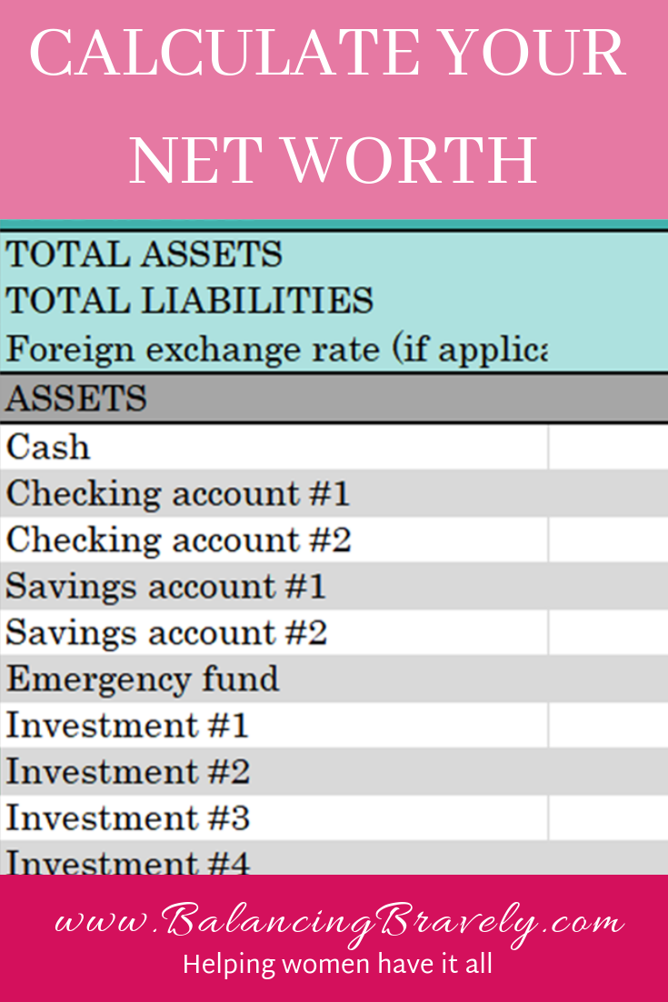 What is the most important number for your financial freedom In Assets And Liabilities Worksheet
