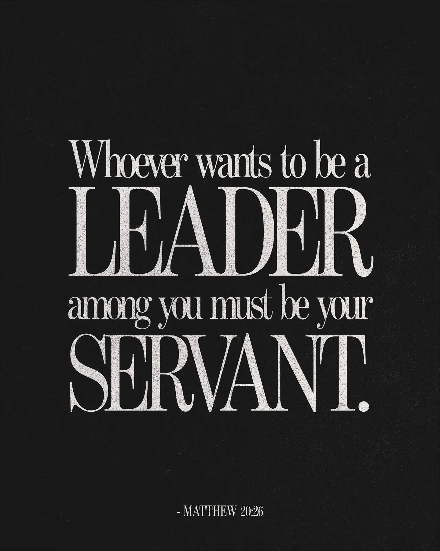 Matthew 20:26 | Whoever wants to be a leader among you must be your servant. 
.
.
.
#FollowersChurch #FollowersChurchSpokane #SpokaneChurch #FCSpokane