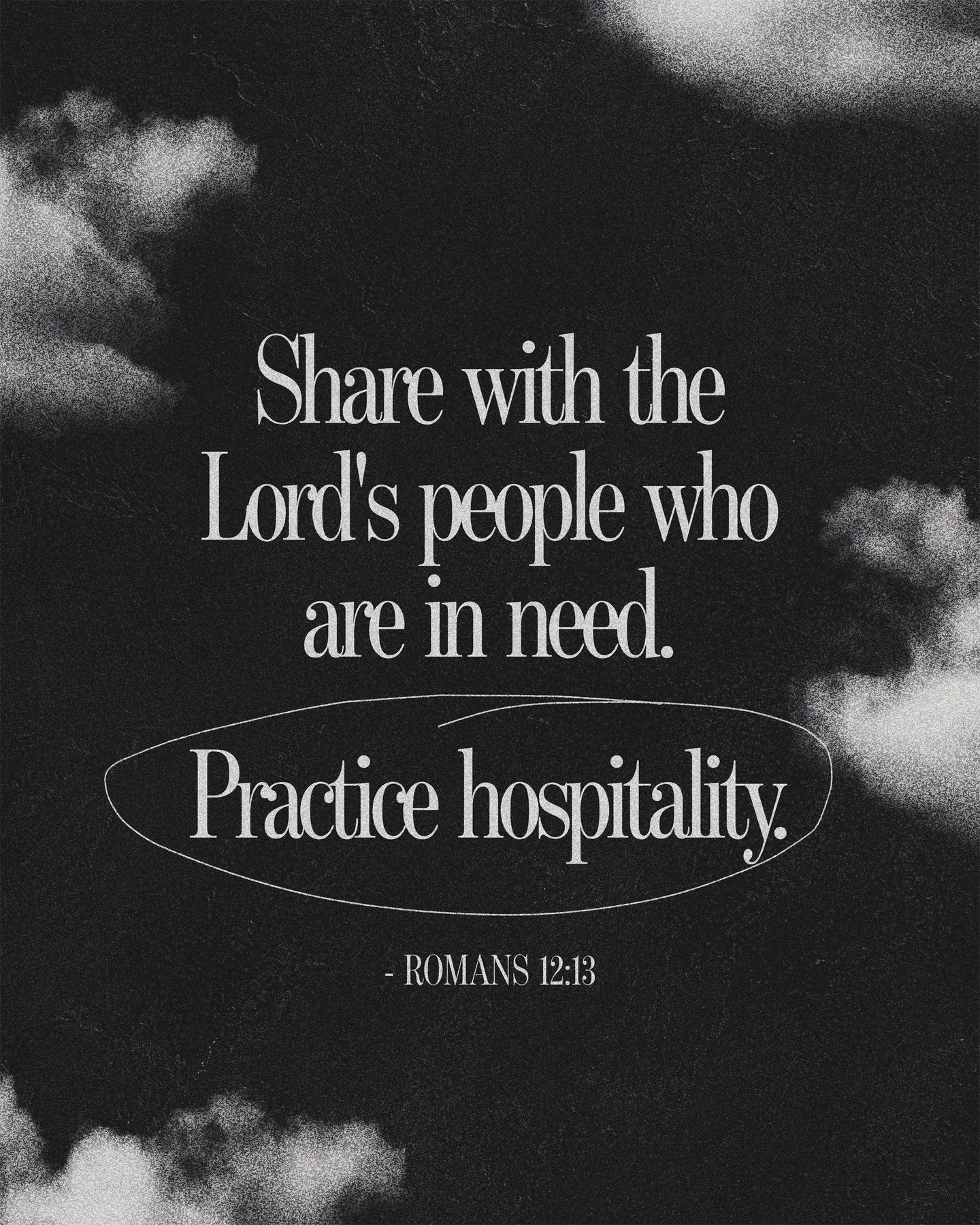 Romans 12:13 | Share with the Lord&rsquo;s people who are in need. Practice hospitality. 
.
.
.
#FollowersChurch #FollowersChurchSpokane #SpokaneChurch #FCSpokane