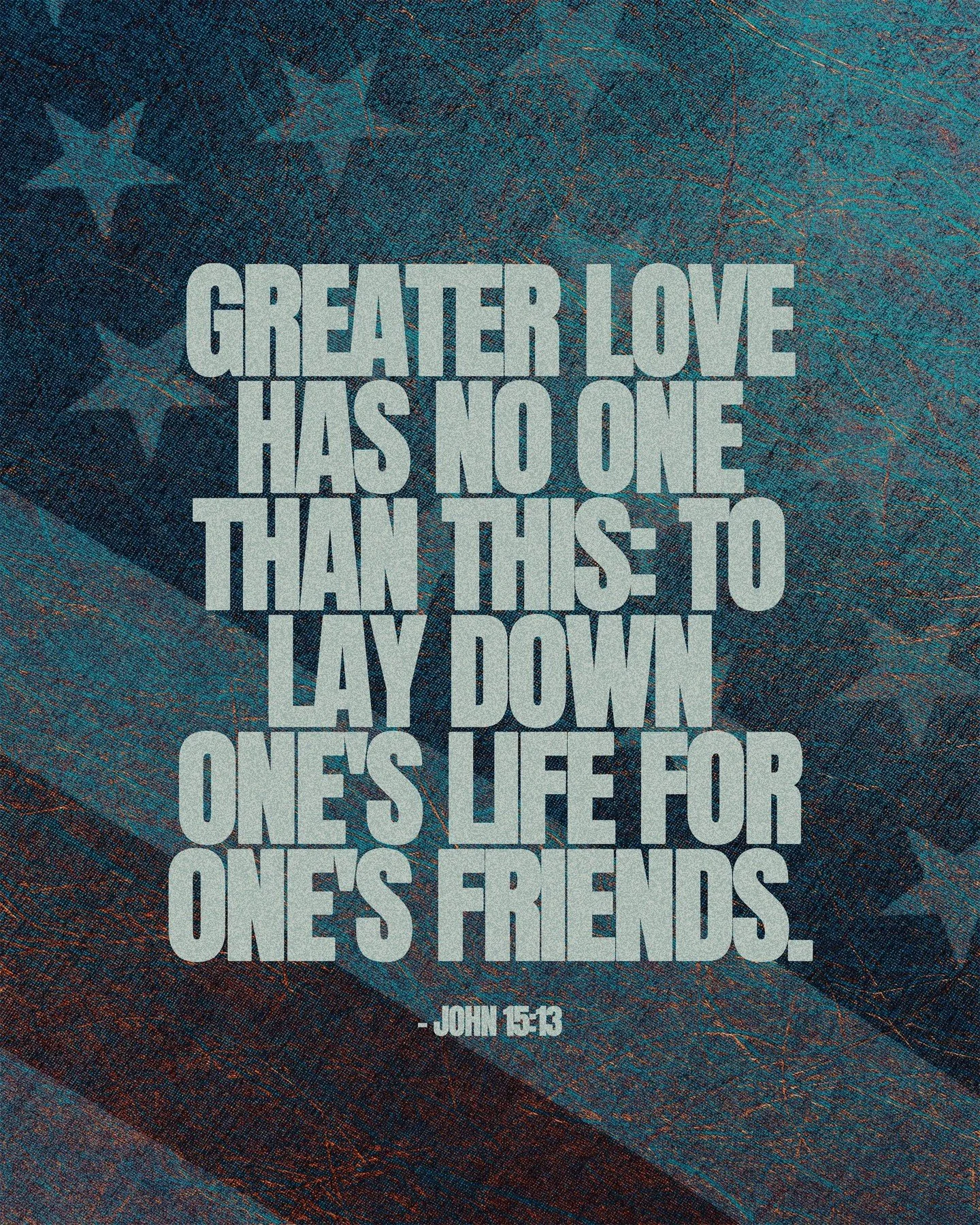 John 15:13 | Greater love has no one than this: to lay down one&rsquo;s life for one&rsquo;s friends. 
.
.
.
#FollowersChurch #FollowersChurchSpokane #SpokaneChurch #FCSpokane