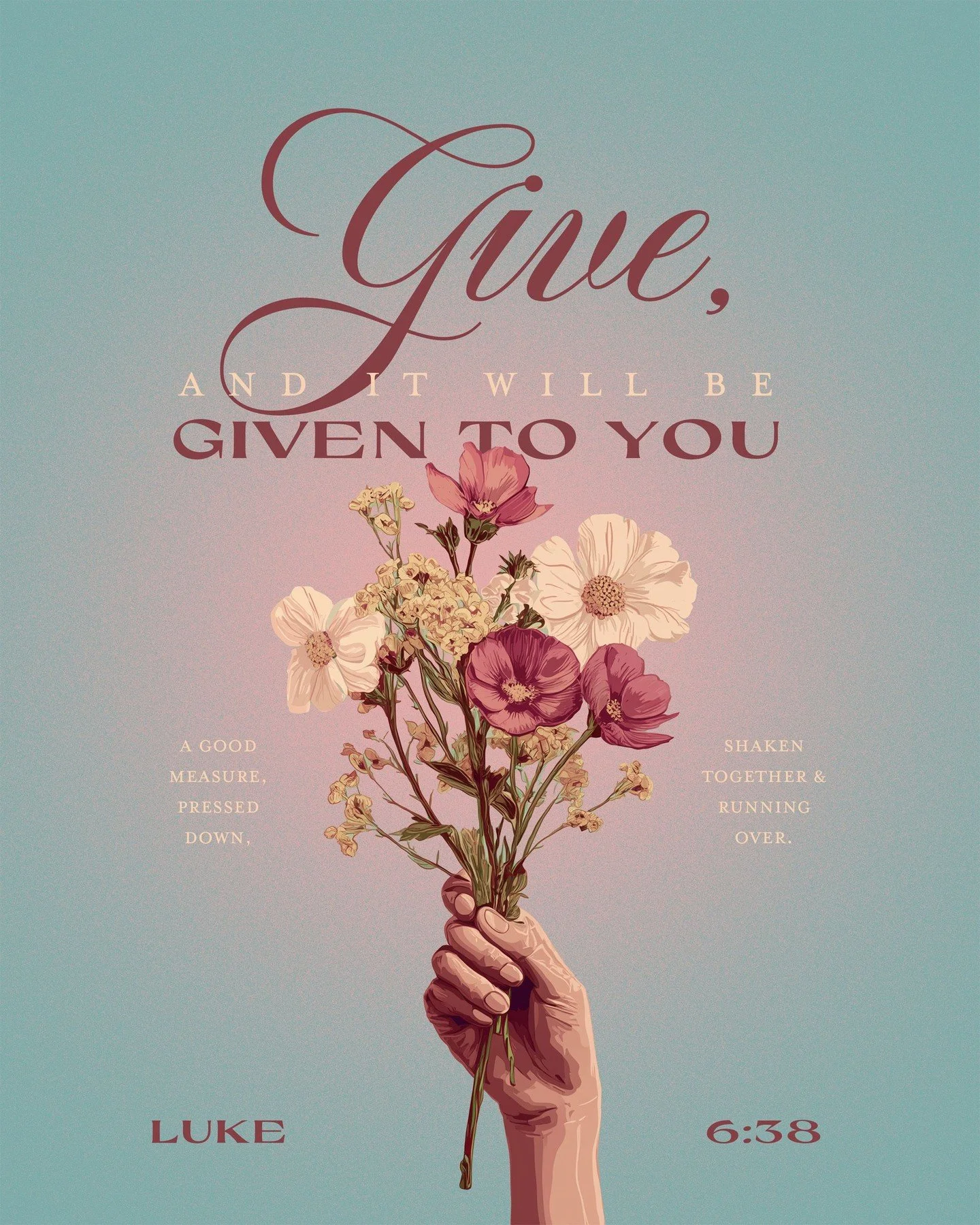 Luke 6:38 | Give, and it will be given to you. A good measure, pressed down, shaken together and running over.
.
.
.
#FollowersChurch #FollowersChurchSpokane #SpokaneChurch #FCSpokane