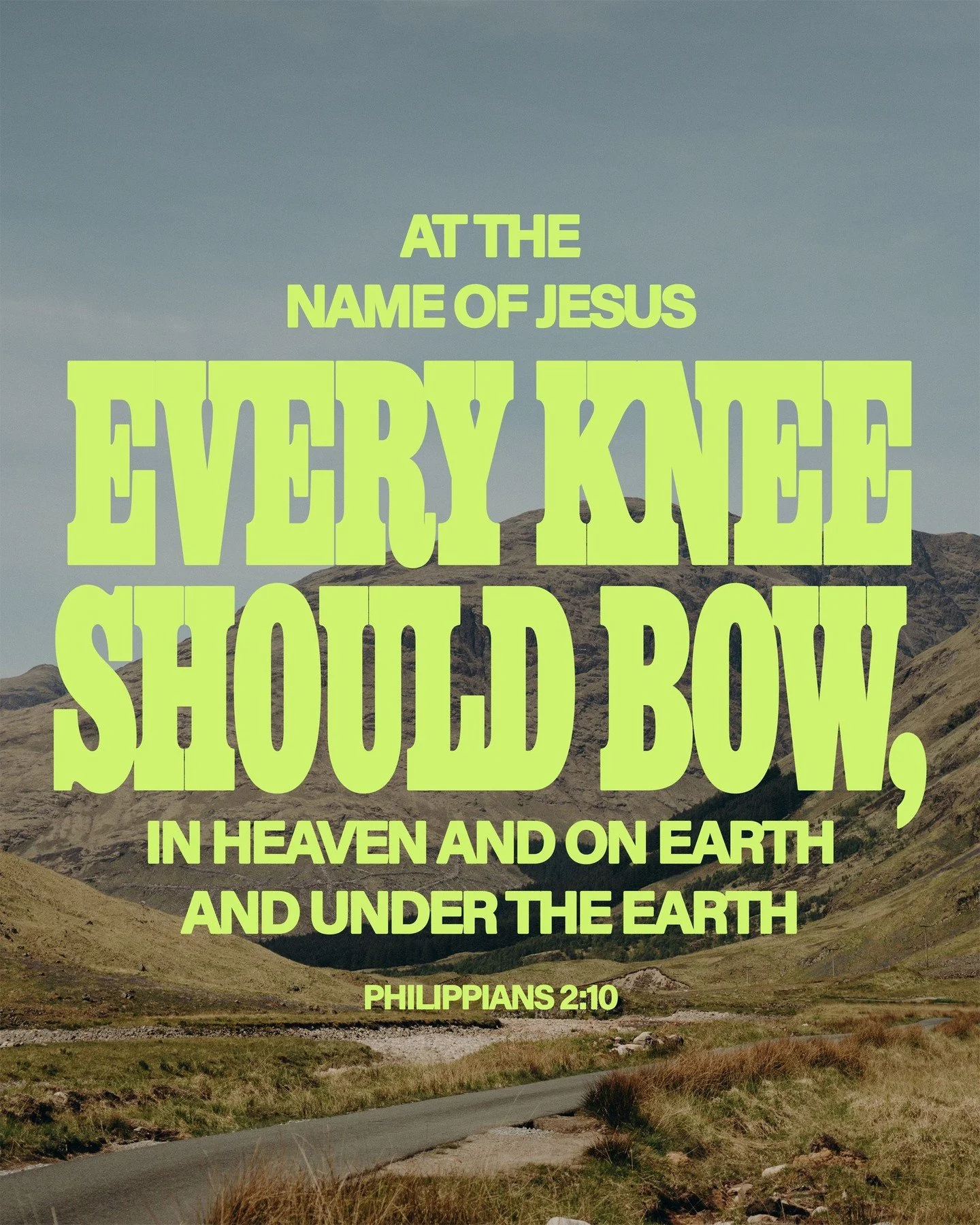 Philippians 2:10 | At the name of Jesus every knee should bow, in heaven and on earth and under the earth. 
.
.
.
#FollowersChurch #FollowersChurchSpokane #SpokaneChurch #FCSpokane