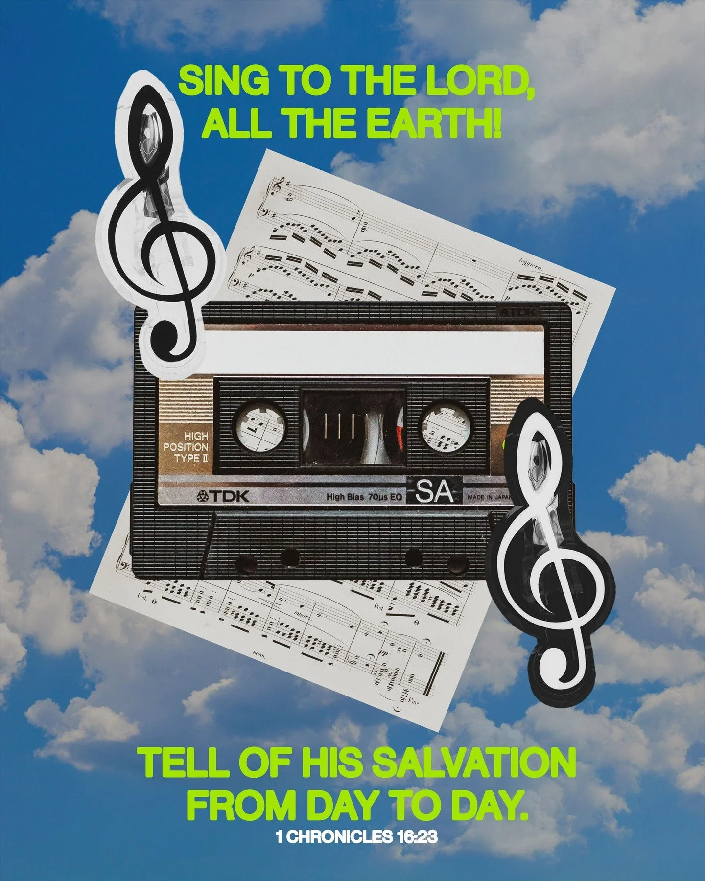 1 Chronicles 16:23 | Sing to the LORD, all the earth! Tell of his salvation from day to day. 
.
.
.
#FollowersChurch #FollowersChurchSpokane #SpokaneChurch #FCSpokane