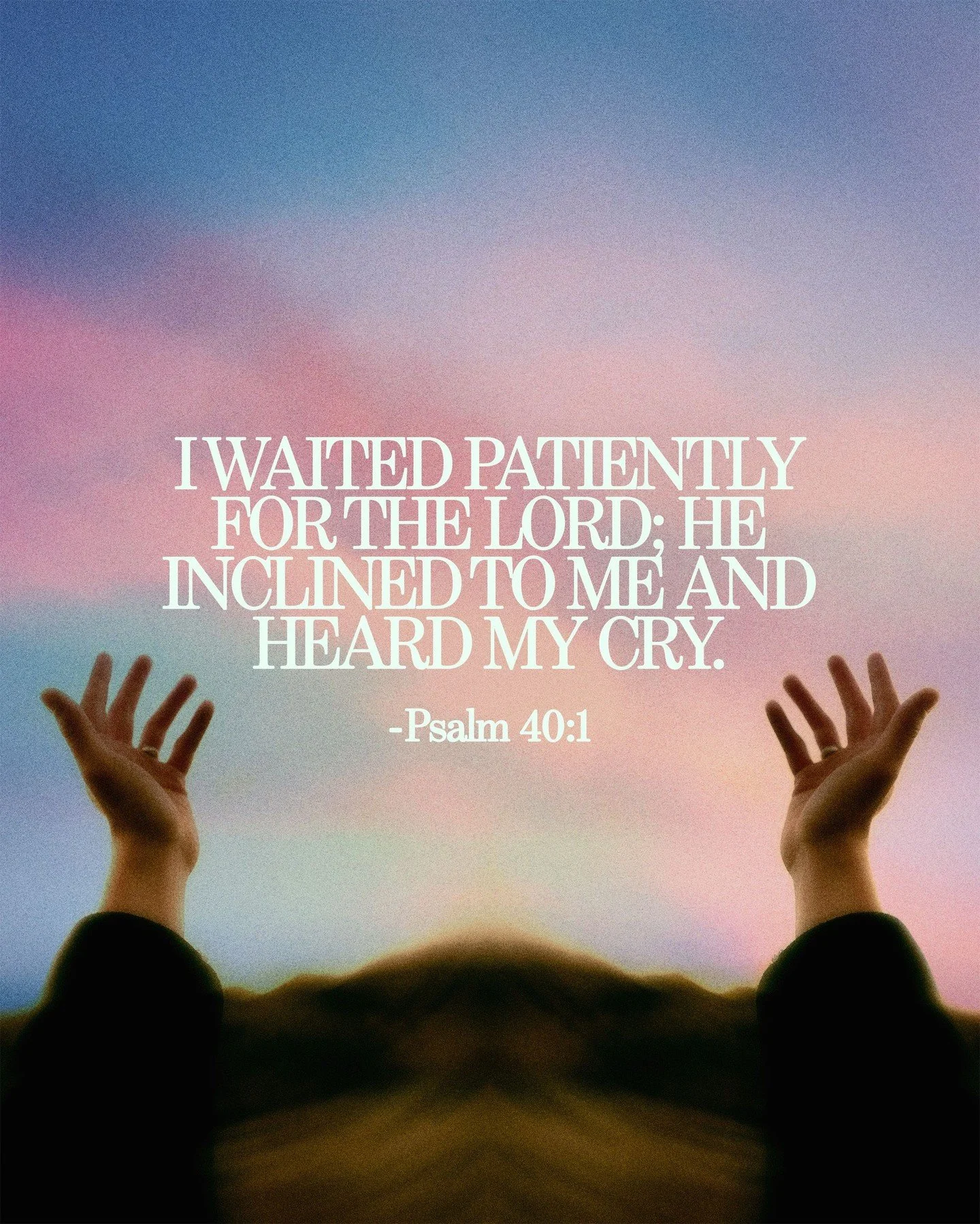 Psalm 40:1| I waited patiently for the LORD; he inclined to me and heard my cry. 
.
.
.
#FollowersChurch #FollowersChurchSpokane #SpokaneChurch #FCSpokane