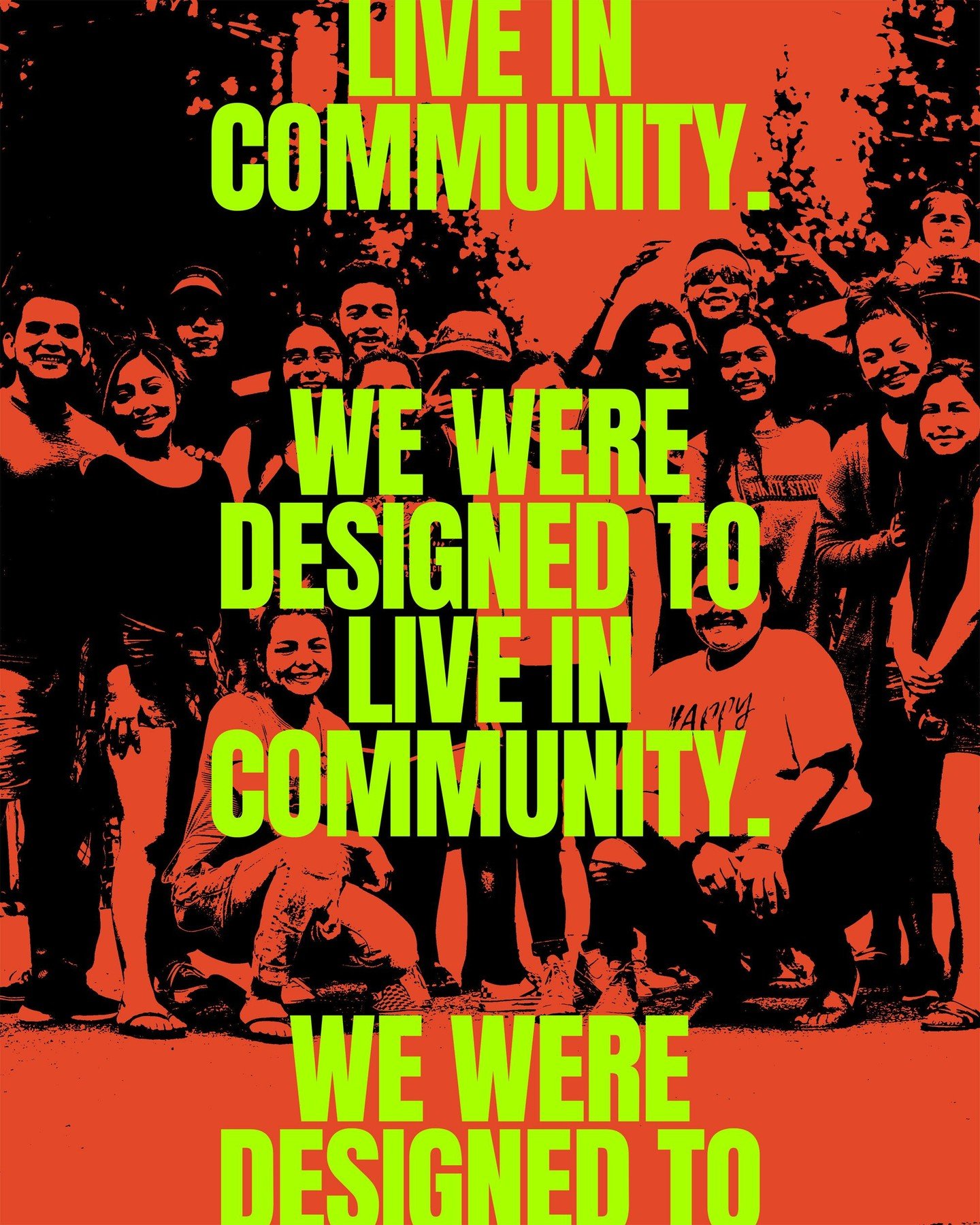Acts 4:32 | All the believers were united in heart and mind. And they felt that what they owned was not their own, so they shared everything they had. 

Growth happens in circles, not just rows. Shared stories, shared prayers, and shared life shape u