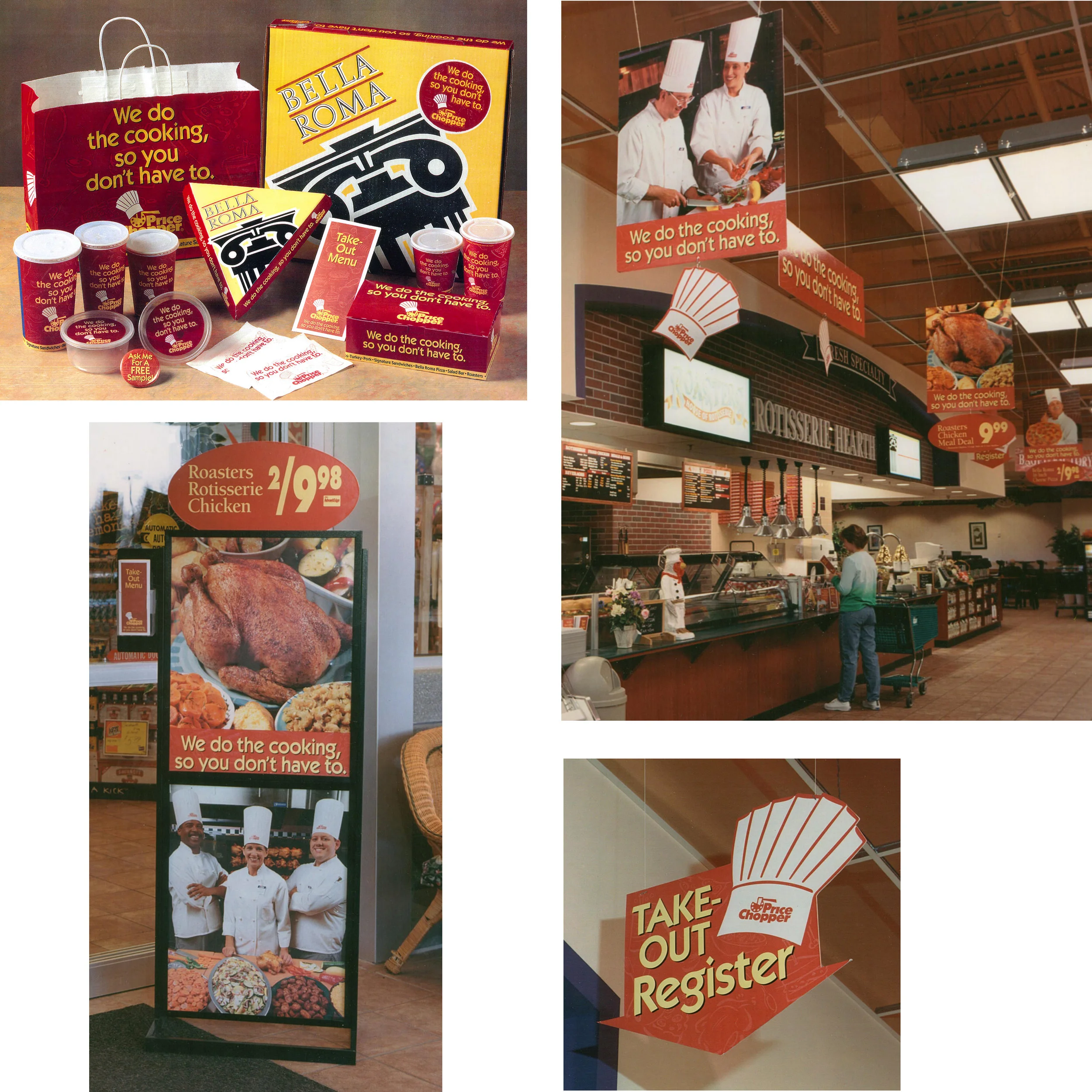 "We Do The Cooking So You Don't Have To" Food Service Branding - AWARD WINNER
