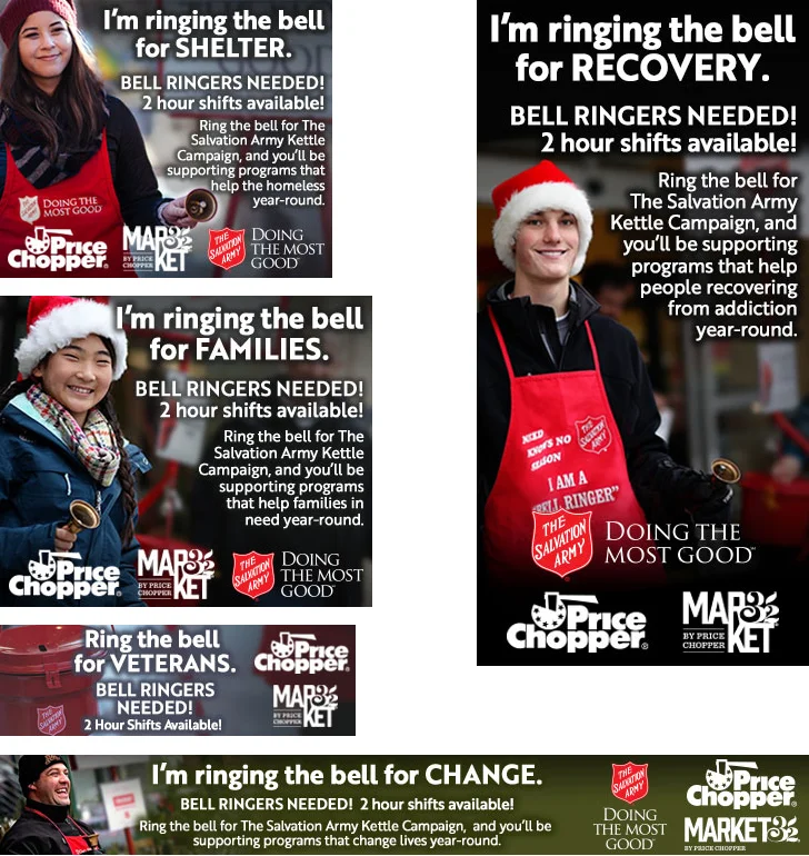 Salvation Army Bell Ringer Recruitment
