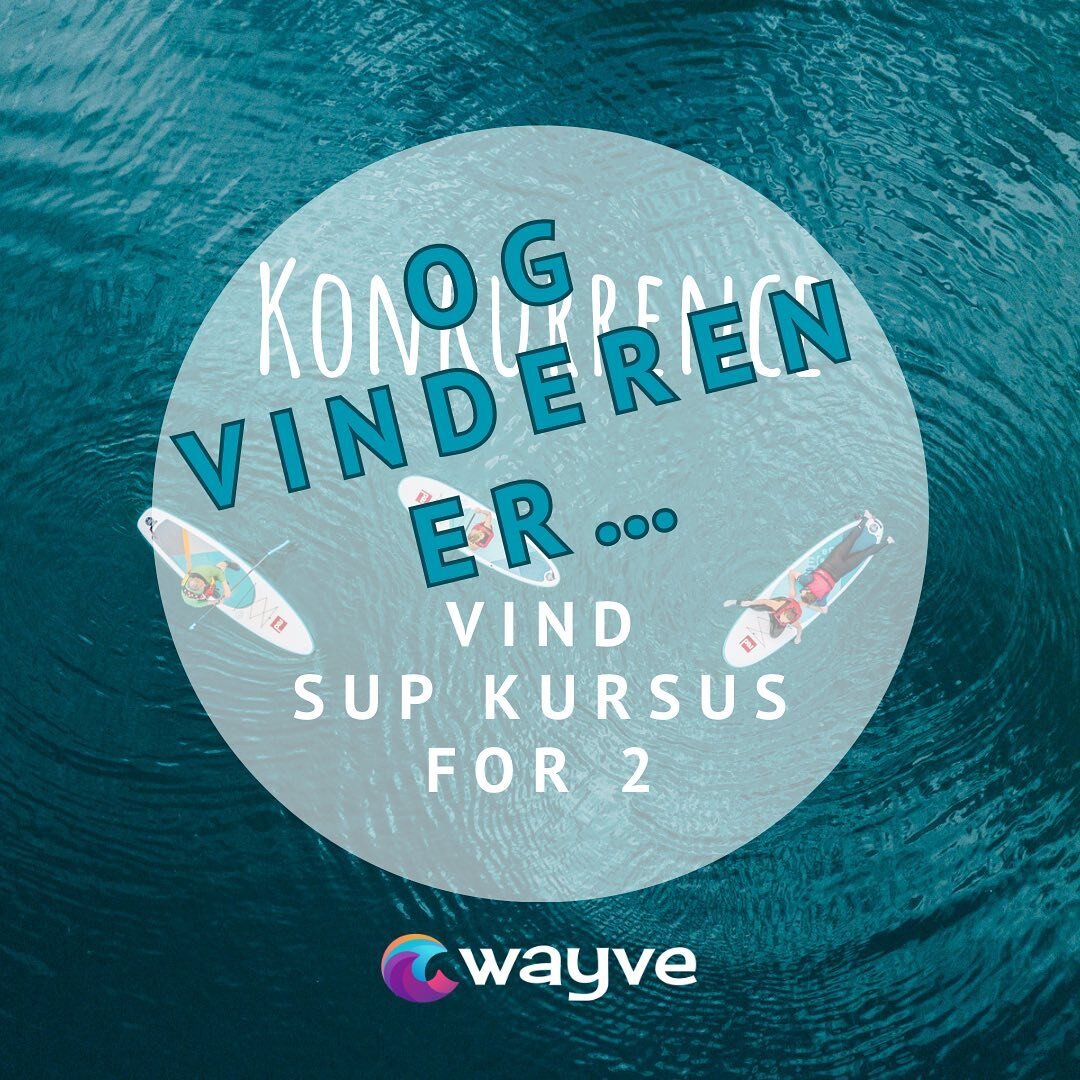 K&aelig;mpe stort tillykke til @majakorup med pr&aelig;mien🎉🏆🎉 Vi sender dig en rabatkode, hvor du frit kan v&aelig;lge mellem &aring;rets sup kurser s&aring; dig og din k&aelig;reste kan komme p&aring; vandet sammen - og m&aring;ske opdage en ny 